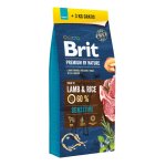 Karma sucha dla psa Brit Premium By Nature Sensitive Lamb 15 + 3kg GRATIS