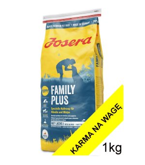 Karma sucha dla psa Josera Family Plus 1kg na wagę