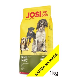 Karma sucha dla psa Josera JosiDog Lamb Basic 1kg - na wagę