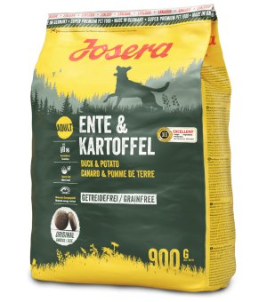 Karma sucha dla psów dorosłych Josera Ente & Kartoffel 900g