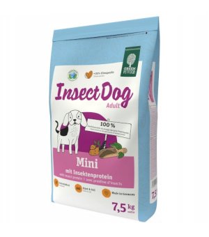 Karma sucha dla psów dorosłychInsectDog Mini 7,5kg