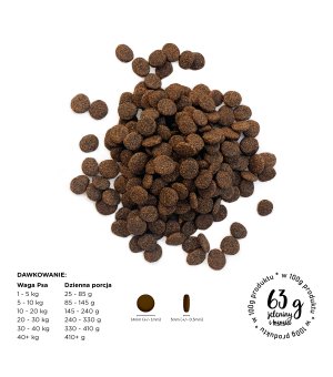 Karma Sucha Paka Zwierzaka - dziczyzna i łosoś 9kg 