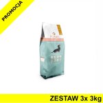3x 3kg - Kaczka z batatami - Perro - małe rasy - psy dorosłe - karma sucha - zestaw
