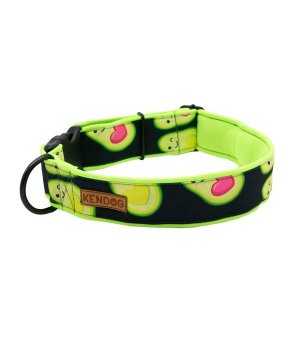 KenDog obroża handmade Awokado 4cm M - brudoodporna