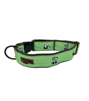 KenDog obroża handmade Panda 4cm L - brudoodporna