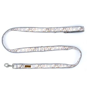 KenDog smycz przepinana handmade Marmur 2cm / 2m