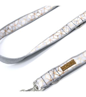 KenDog smycz przepinana handmade Marmur 2cm / 2m