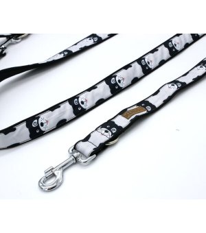 KenDog smycz przepinana handmade Pieski 2,5cm / 2m