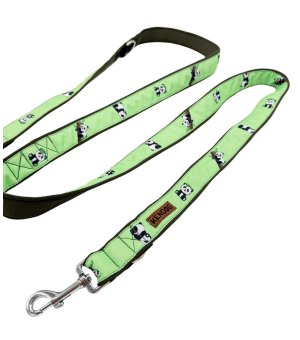 KenDog smycz przepinana handmade Panda 2,5cm / 2m