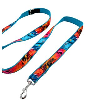 KenDog smycz przepinana handmade Impresja 3cm / 3m