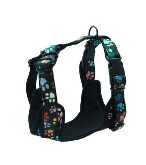 KenDog szelki guard bezuciskowe handmade Kolorowe Łapki 3cm L