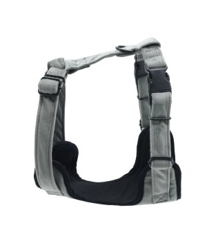 KenDog szelki guard bezuciskowe handmade Velvet Silver S