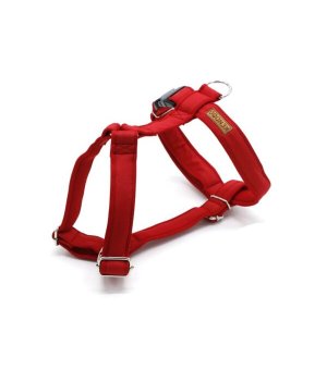 KenDog szelki guard handmade Monocolor Red 4cm XL