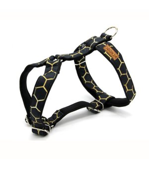 KenDog szelki guard handmade Plastry Miodu Czarne 2cm S