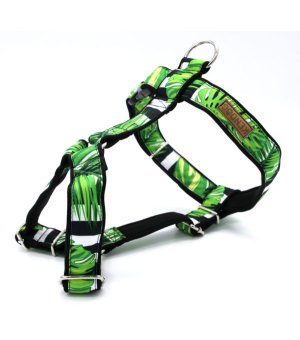 KenDog szelki guard handmade Liście Mostera 1,5cm XS