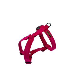 KenDog szelki guard handmade Velvet welur Fuchsia 2,5cm M