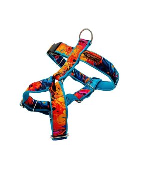  KenDog szelki guard handmade Impresja 3cm L