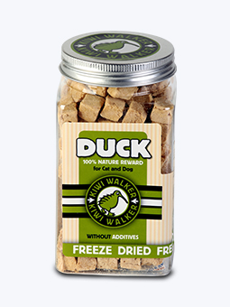 KIWI WALKER 100% Liofilizowane przysmaki z Kaczki 80g