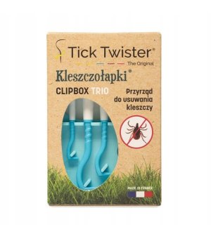 Kleszczołapki Tick Twister Trio w etui 3 szt.
