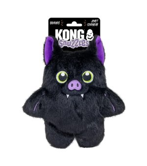 👻🕷 Kong Halloween Snuzzles Bat Pluszak z piszczałką Nietoperz M