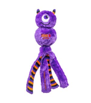 👻🕷 Kong Halloween Wubba Monster Purple pluszak z piszczałką L
