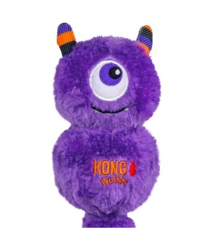 👻🕷 Kong Halloween Wubba Monster Purple pluszak z piszczałką L