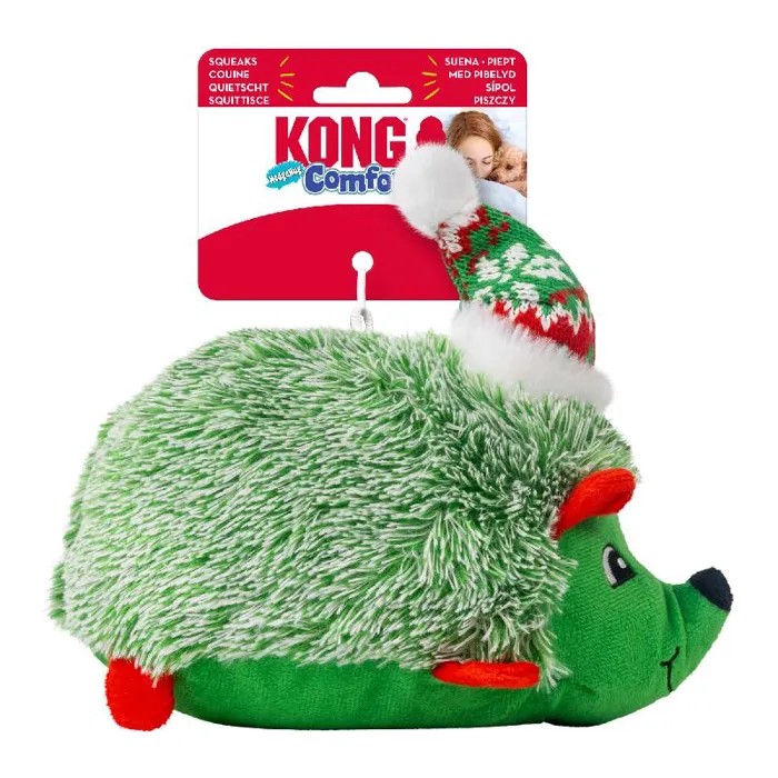 🎄🎁 KONG Pluszowy Jeż Holiday Comfort HedgeHug