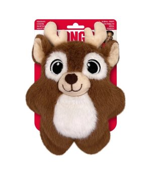 🎄🎁 KONG Pluszowy Renifer HOLIDAY Snuzzles Reindeer M