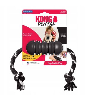 Kong zabawka EK2E Extreme Dental w/Rope M