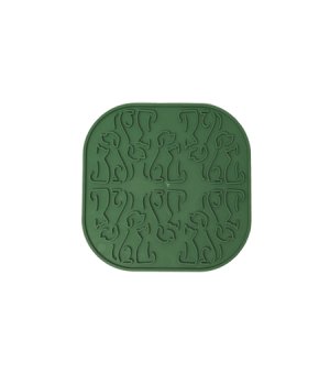 Kopia FIBOO Lollipop - Mata do lizania Butelkowa Zieleń 19x19cm