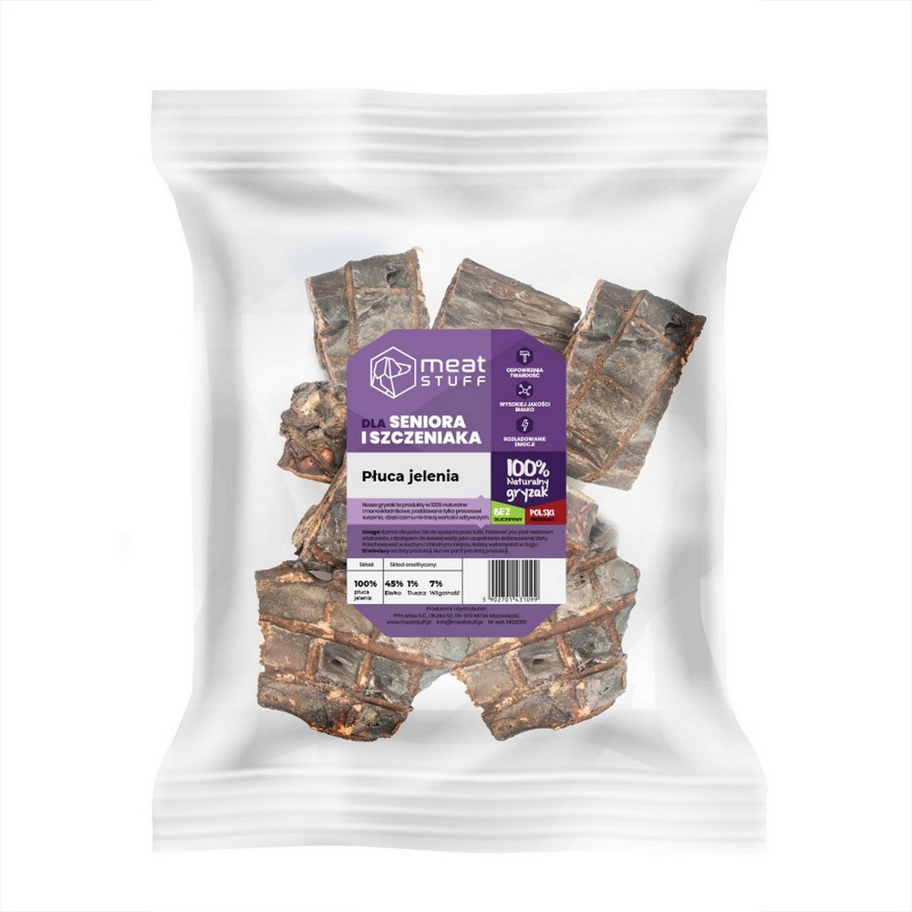 Meat Stuff Płuca Jelenia 100g - edycja limitowana
