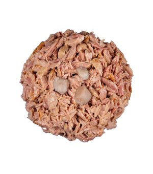 ŁAPSIE karma mokra dla kota Tuńczyk z Kalmarami w bulionie 80g