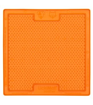 LickiMat Soother Classic - miękka pomarańczowa