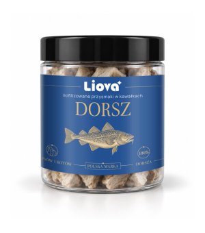 Liova Kawałki Dorsza Liofilizowane 40g