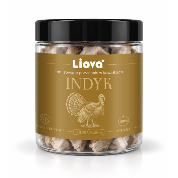 Liova Kawałki Indyka Liofilizowane 40g