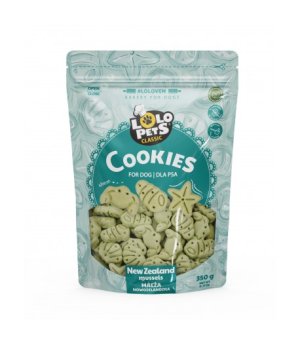 Lolopets Ciastka z Małżą Nowozelandzką 350g