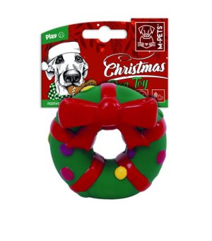 🎄🎁 M-PETS Christmas Festive Wreath - Świąteczny Wieniec 9cm