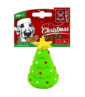 🎄🎁 M-PETS Christmas Tree - Świąteczna Choinka lateksowa 10cm