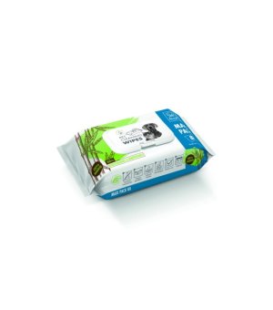 M-PETS Chusteczki Bambus - 20x15cm 80 szt.
