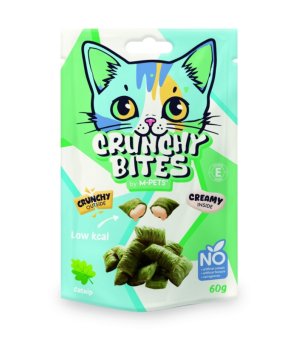 M-PETS Crunchy Bites Kocimiętka - przysmaki dla kotów 60g