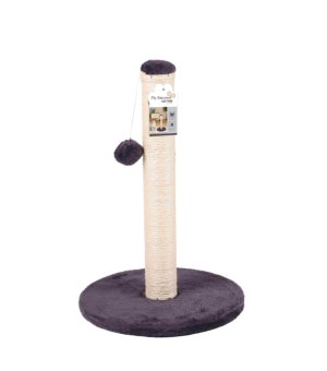 M-PETS Drapak MY FIRST CAT TREE pompon grafitowy