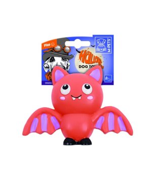 👻🕷 M-PETS Halloween Orange Bat - pomarańczowy Nietoperz 16cm