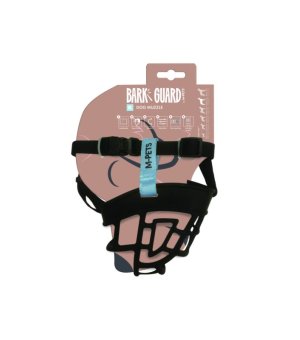 M-PETS Kaganiec Bark Guard czarno-niebieski XL