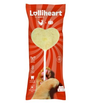 M-PETS LolliHeart liofilizowany przysmak - Kurczak i Dynia 1szt.