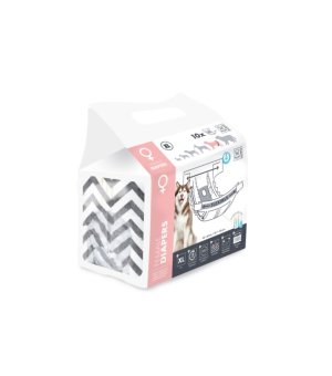 M-PETS Pieluchy dla suczek rozm. XL 10szt/op.