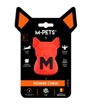 M-PETS POWER CHEW Dog Toy Citrine S