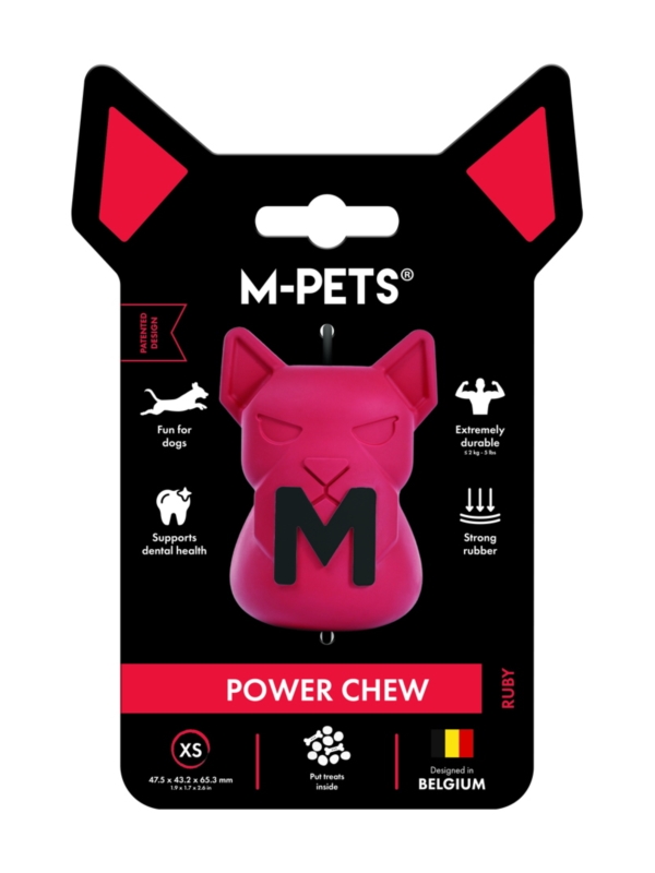 M-PETS POWER CHEW Dog Toy Ruby XS