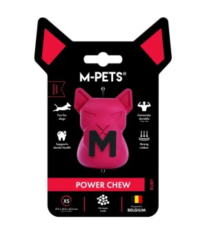 M-PETS POWER CHEW Dog Toy Ruby XS
