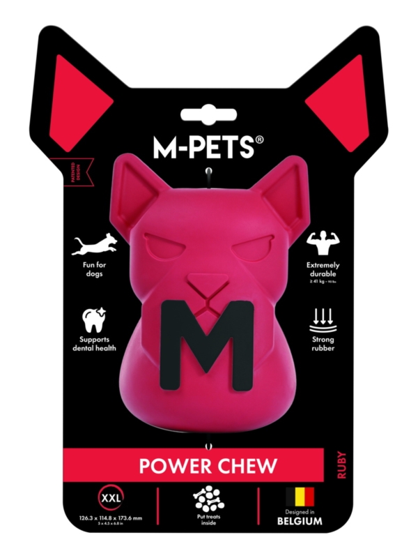 M-PETS POWER CHEW Dog Toy Ruby XXL