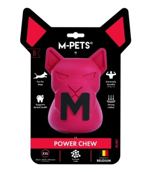 M-PETS POWER CHEW Dog Toy Ruby XXL